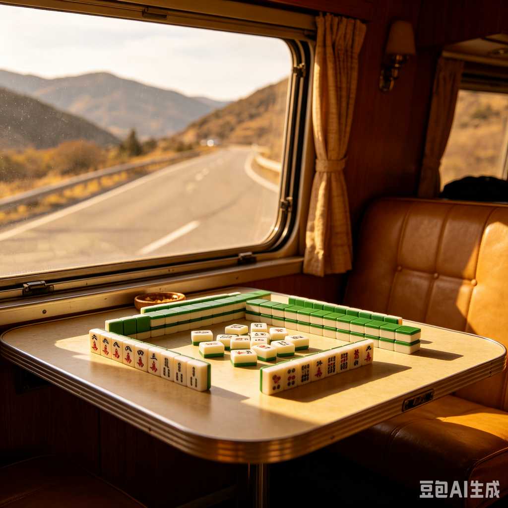 tiny mahjong set for backpack