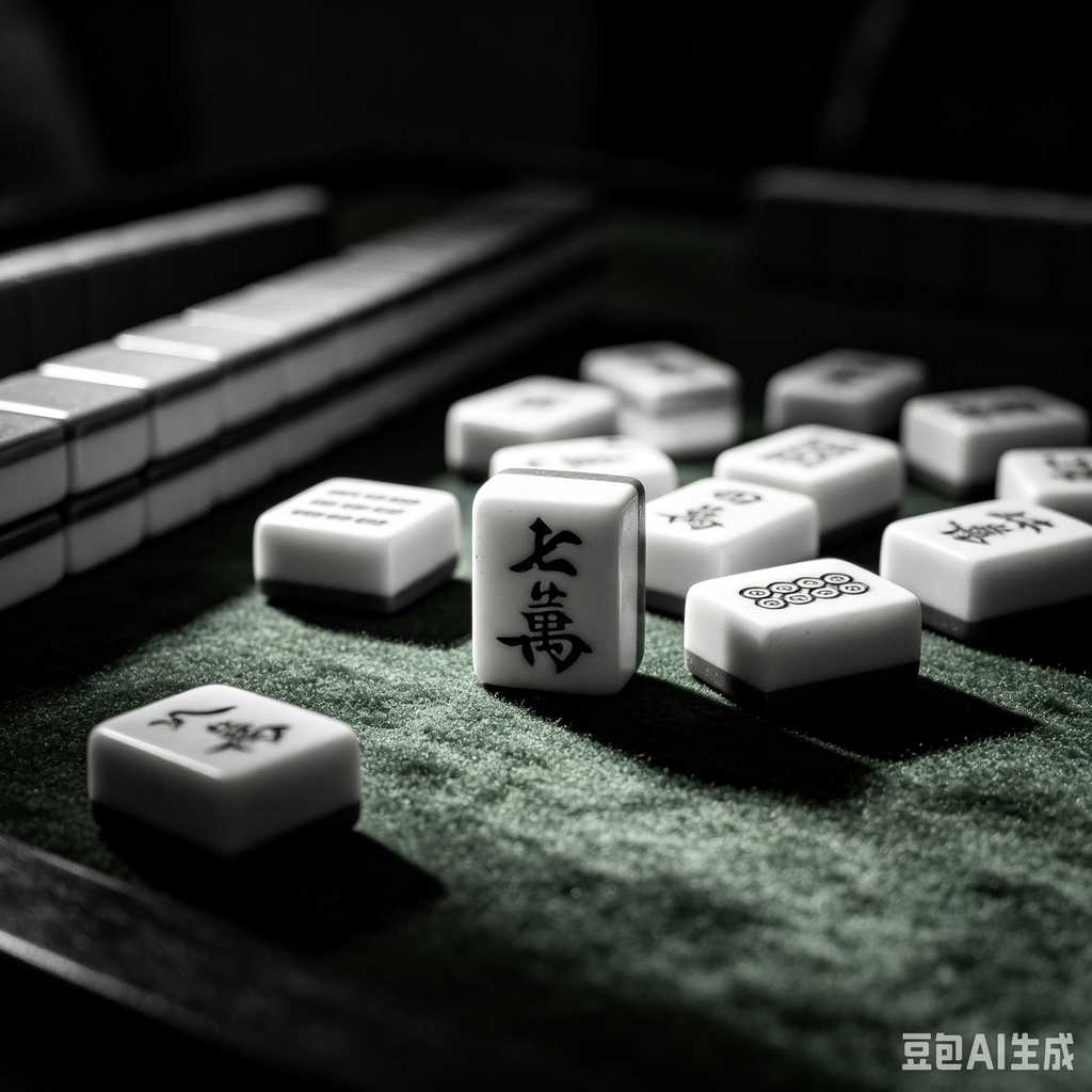 clear transparent mahjong tiles