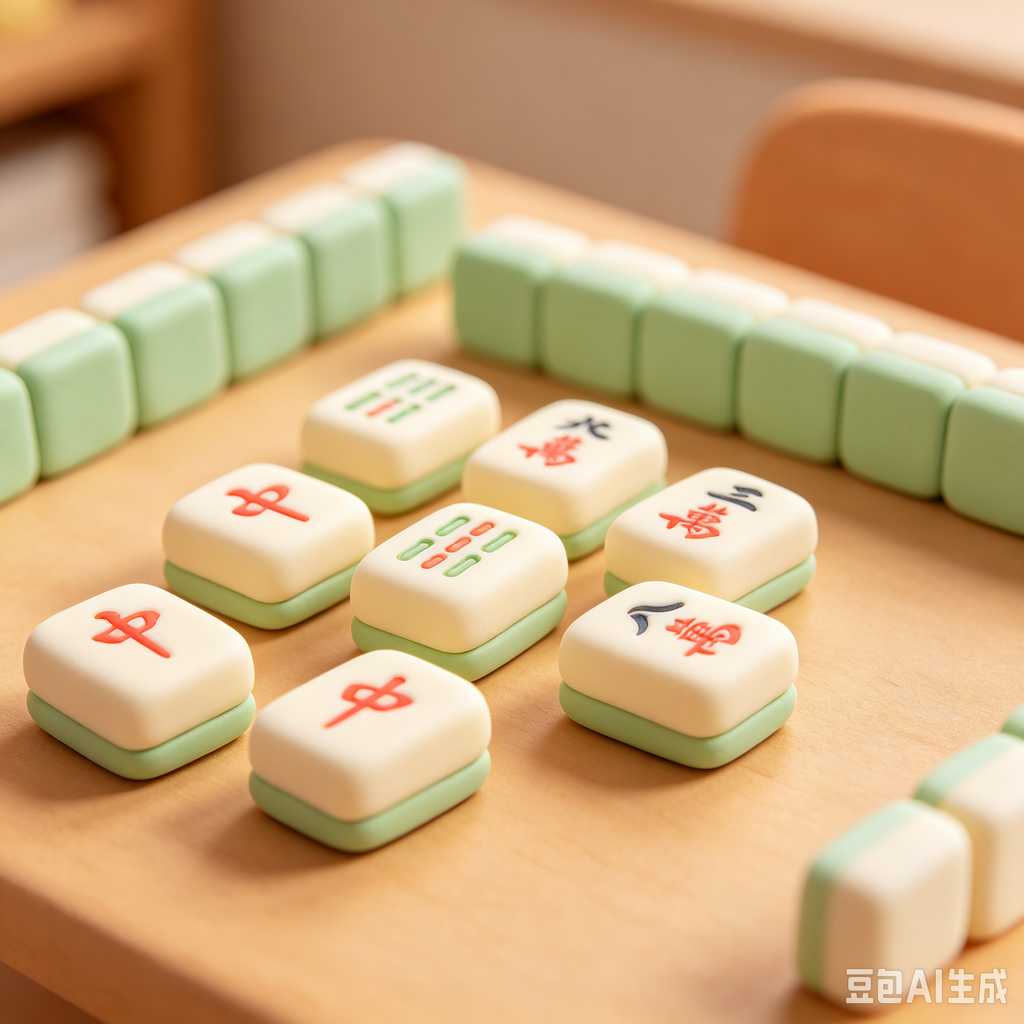 super portable mahjong game set