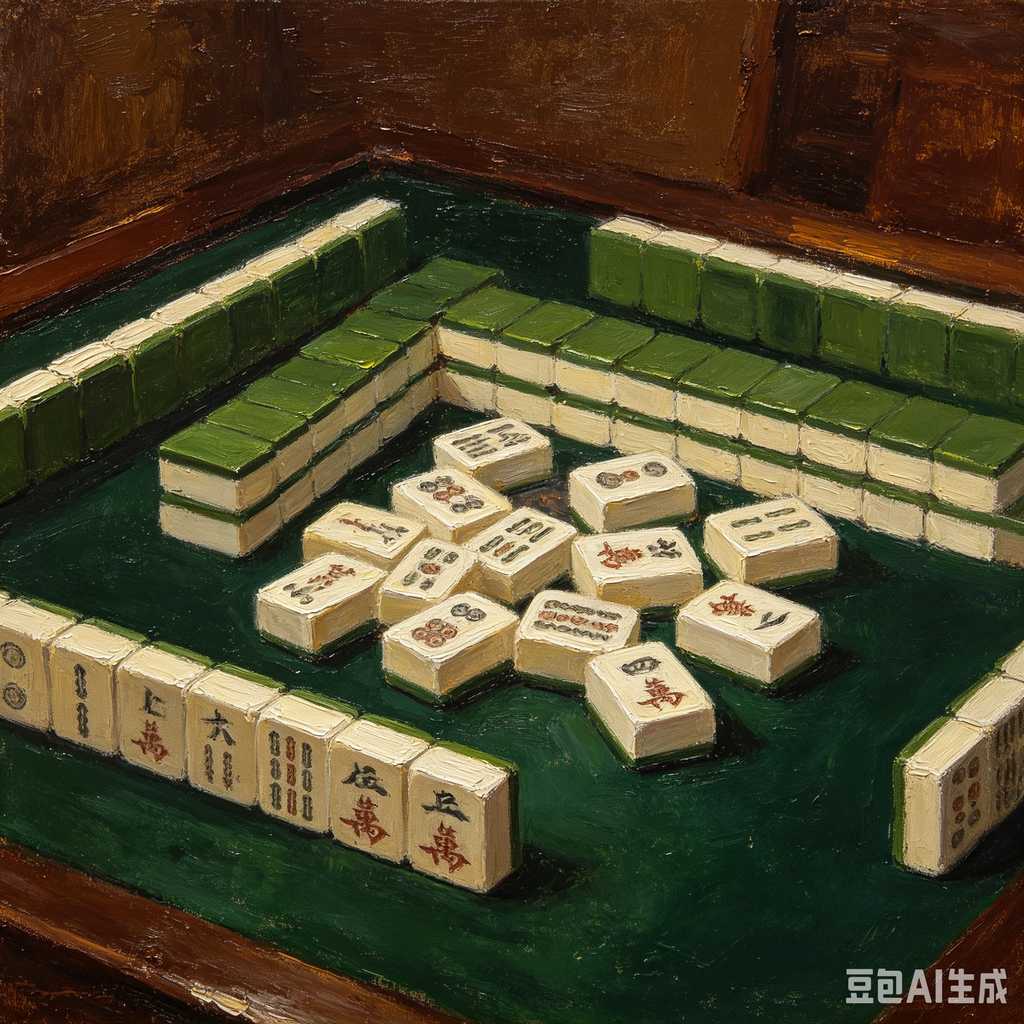 special color mahjong set gift